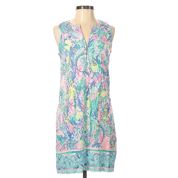 Lilly Pulitzer Dresses & Skirts - Lilly Pulitzer Multi Mermaids Cove Kelby Shift